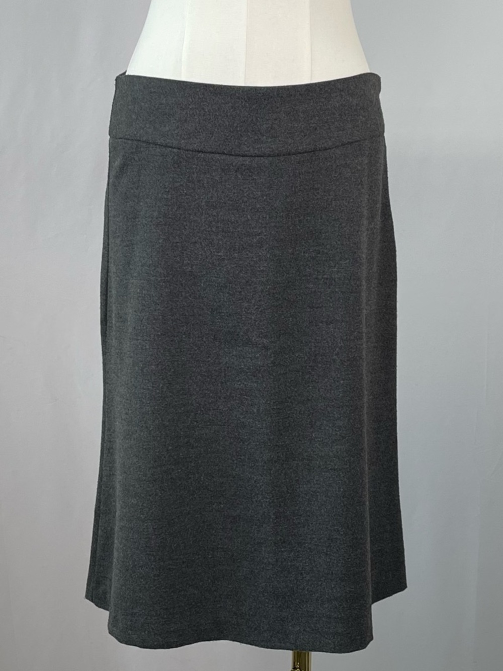Forever 21 Gray Flare A-Line Skirt Medium